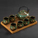 Japanese Plum Blossom Ceramic Tea Set-4