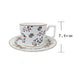 Nordic Pastoral Style Bone China Coffee Cup Set of 6-4