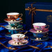 Garden Birds Bone China Ceramic Coffee Cup and Saucer Set of 6-2