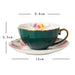 Petal Shape Coffee Cup and Saucer Set-5