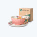 Petal Shape Coffee Cup and Saucer Set-6