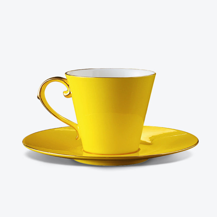 Fine Bone China Espresso Coffee Cup and Saucer Set-5