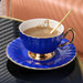 Petal Shape Bone China Coffee Cup and Saucer Set of 2-7