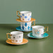 Eye of the Devil Golden Rim Cup and Saucer Set-6