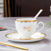 Bee Lifestyle Fine Bone China Golden Rim Coffee Cup Set-5