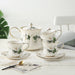 English Hollowed Out Ceramic Tea Set-2