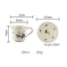 English Hollowed Out Ceramic Tea Set-5