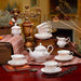 Flower Fine Bone China Tea Set-5
