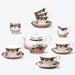 Flower Fine Bone China Tea Set-13