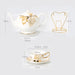 Gold Maple Leaf Bone China Tea Set-4