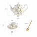 Strawberries and Leaves Bone China Tea Set-4