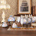 Gold Rim English Flower Tea Set-10