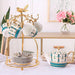 English Geometric Ceramic Tea Set-3