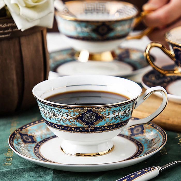 Vintage English Bone China Tea Set-3