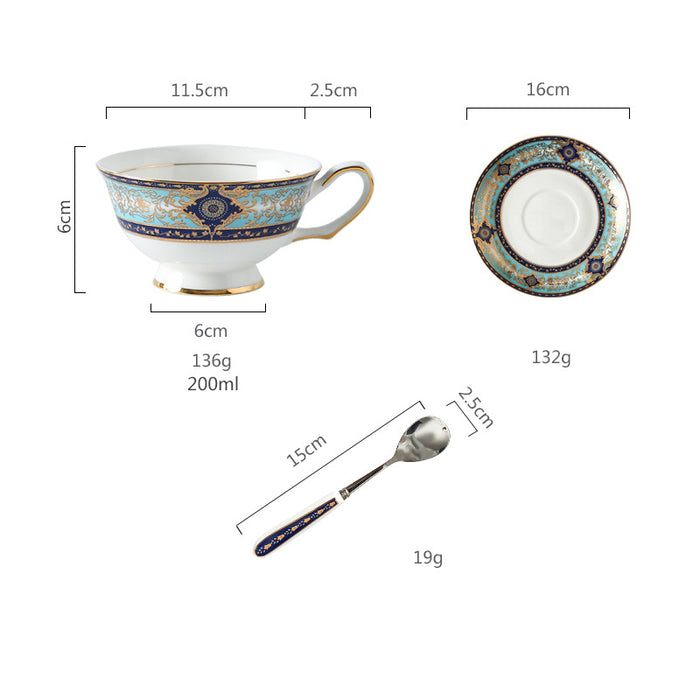 Vintage English Bone China Tea Set-4