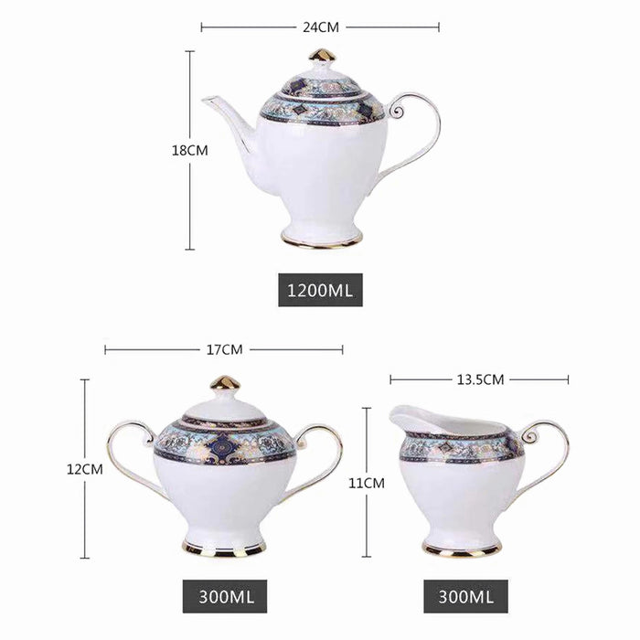 Vintage English Bone China Tea Set-8