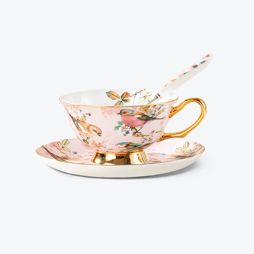 Idyllic Bird Bone China Tea Set-1