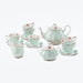 Polka Dot Flower Bone China Tea Set-1