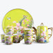 English Flower Bird Plant Ceramic Tea Set-1