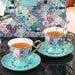 Exotic Flower Bone China Tea Set-3