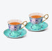 Exotic Flower Bone China Tea Set-1