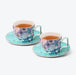 Exotic Flower Bone China Tea Set-5