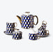 Gold Trim Geometric Afternoon Tea Set-1