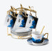Underwater World Gold Trim Ceramic Tea Set-4
