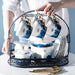 Underwater World Gold Trim Ceramic Tea Set-8