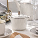Bone China Silver Stripes Tea Set-3