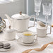 Bone China Silver Stripes Tea Set-6