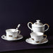 Architecture Bone China Gold Trim Tea Set-3