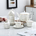 Modern Gold Trim Ceramic Tea Set-6