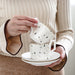 Modern Gold Trim Ceramic Tea Set-7