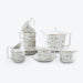 Modern Gold Trim Ceramic Tea Set-5