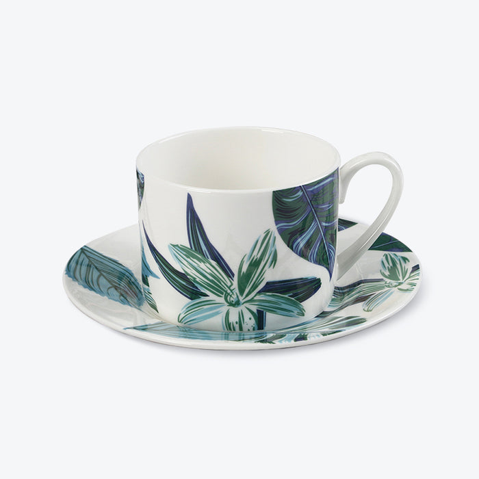 Bone China Rainforest Tea Set-4