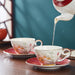 Bone China Persimmon Pattern Tea Set-3