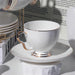 Simple White Bone China Tea Set-3