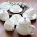 Gold Trim Bone China Pumpkin Coffee Set-2