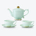 Jingdezhen Gold Trim Celadon Tea Set-6