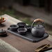 Black and White Ceramic Kung Fu Tea Set-6