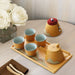 Hand Painted Mountain Ceramic Kung Fu Tea Set-3