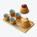 Hand Painted Mountain Ceramic Kung Fu Tea Set-1