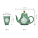 Spring Green Ceramic Kung Fu Tea Set-3