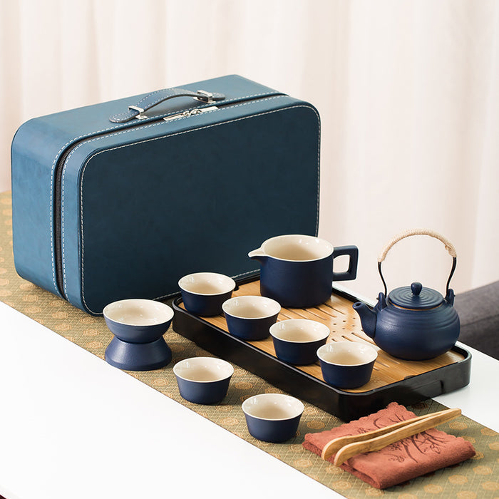 Solid Color Travel Kung Fu Tea Set-4