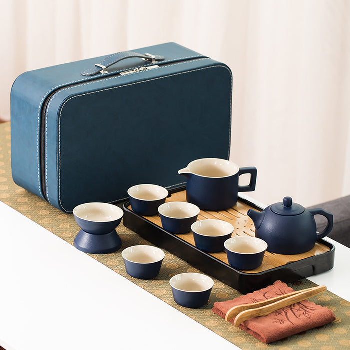 Solid Color Travel Kung Fu Tea Set-8