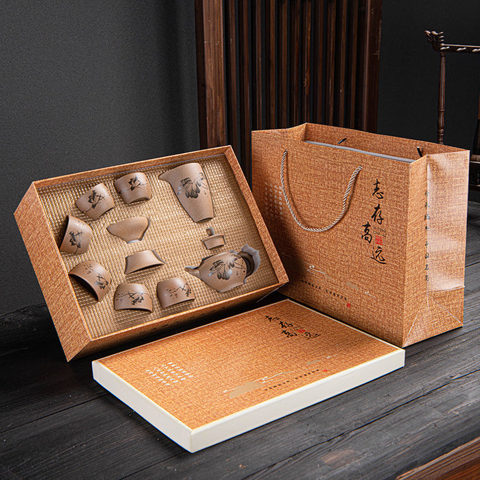 Chinese Creative Ceramic Kung Fu Tea Set-6