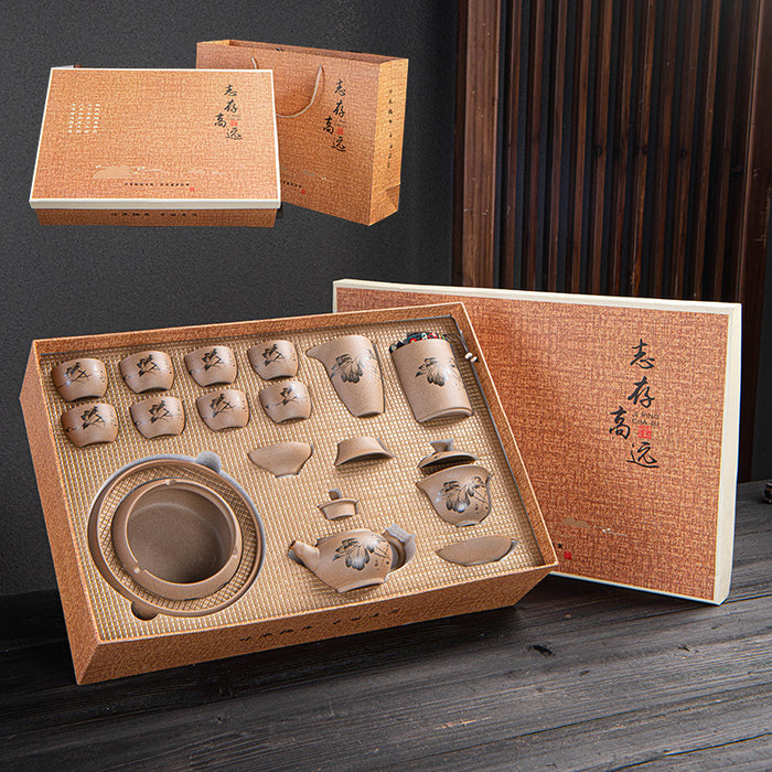 Chinese Creative Ceramic Kung Fu Tea Set-12