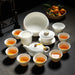 Chinese Jade Porcelain Kung Fu Tea Set-3