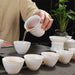 Chinese Jade Porcelain Kung Fu Tea Set-4